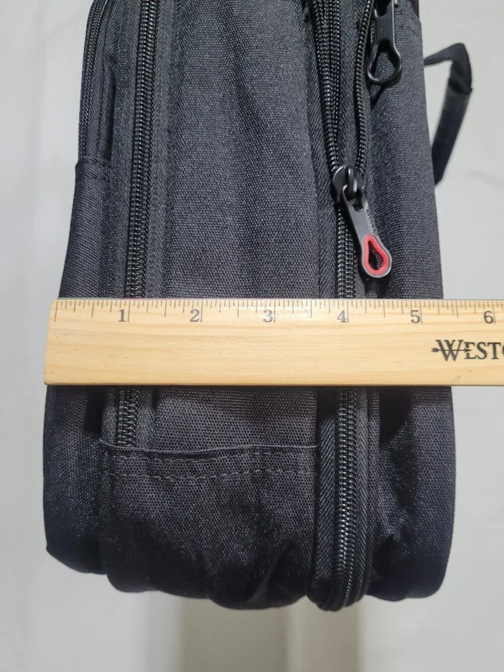 KROSER Black Expandable Laptop Bag Briefcase Travel Bag Shoulder Strap Business